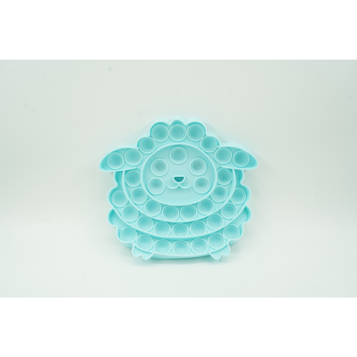 Jucarie antistres din silicon, Flippy, Pop It Now and Flip It, Oita, Albastru [2]