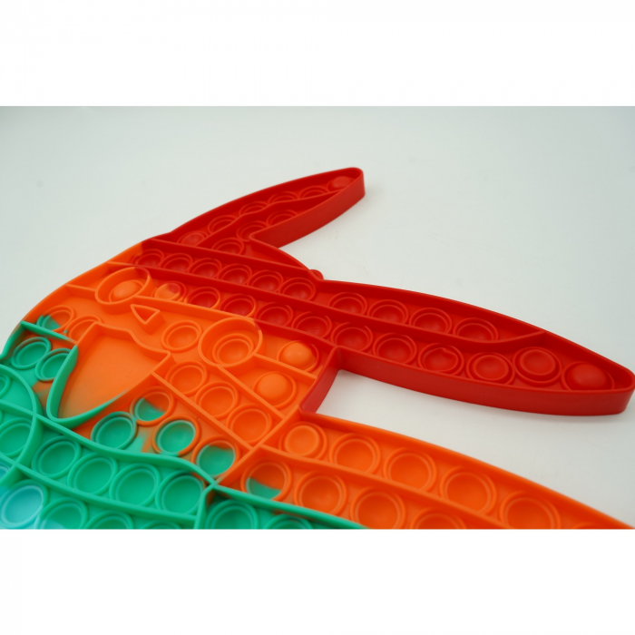 Jucarie antistres din silicon Flippy, Pop it Now and Flip It ,Pikachu ,Multicolor [7]