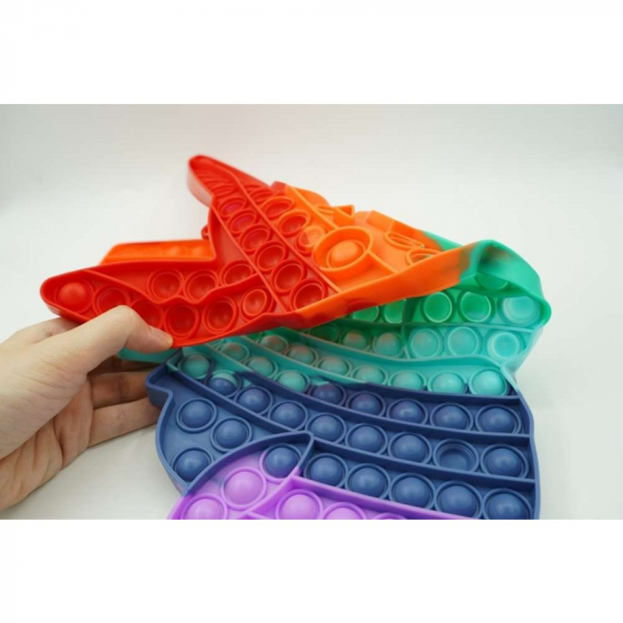 Jucarie antistres din silicon Flippy, Pop it Now and Flip It ,Pikachu ,Multicolor [6]