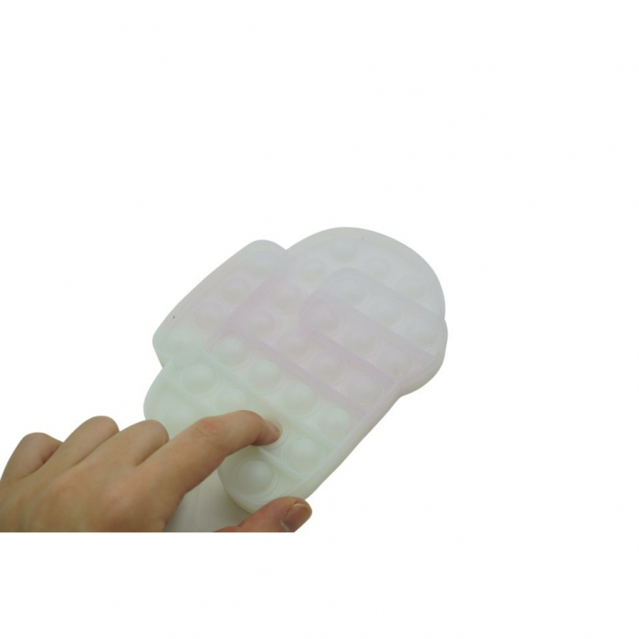 Jucarie antistres din silicon, Pop it Now and Flip It, Among us, Transparent [6]