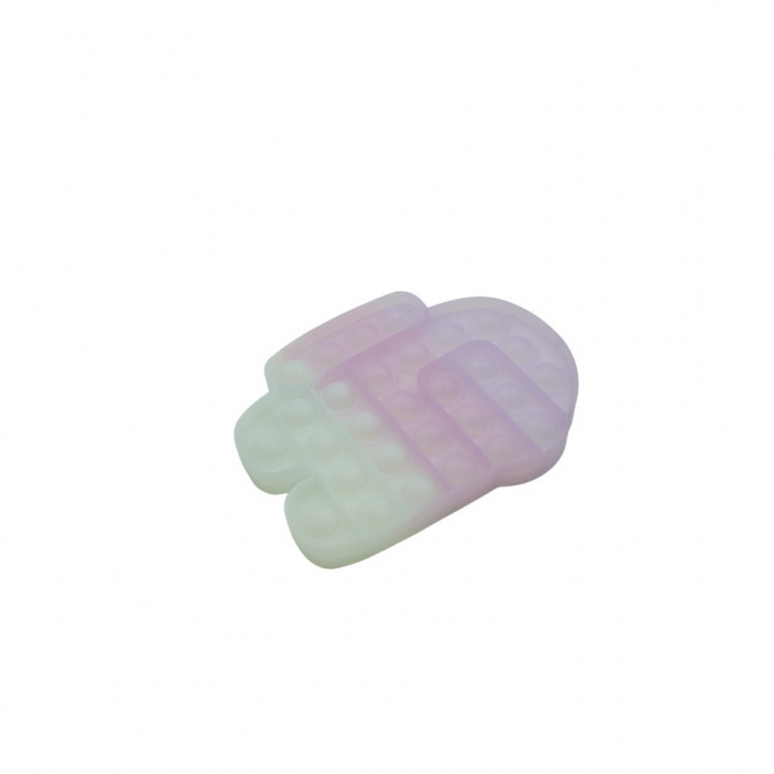 Jucarie antistres din silicon, Pop it Now and Flip It, Among us, Transparent [4]