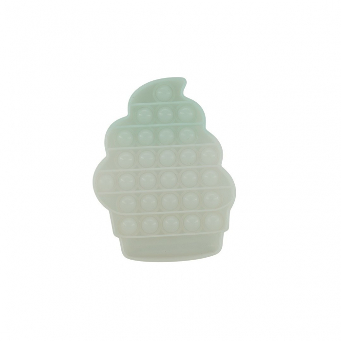 Jucarie antistres din silicon, Pop it Now and Flip It, Briosa, Transparent [5]