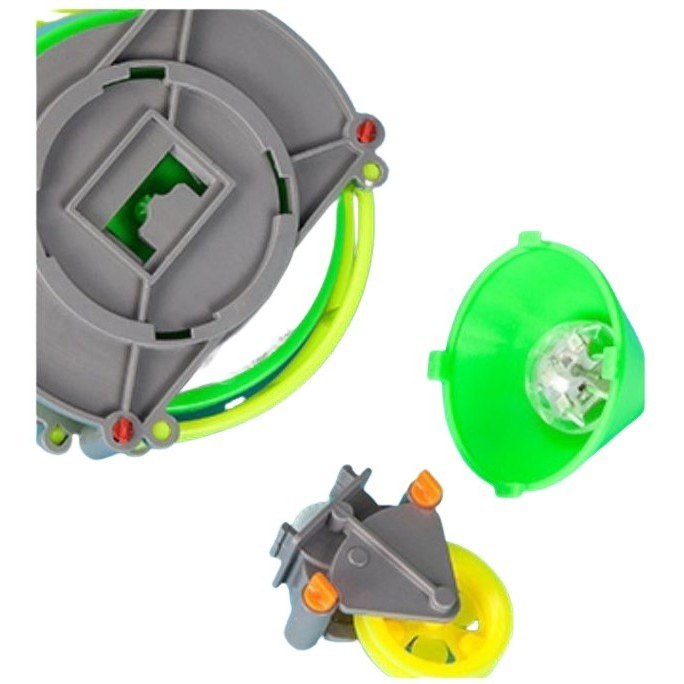 ! LICHIDARE DE STOC ! Jucarie circuit pentru copii, Flippy, Broscuta pe monociclu, Verde [3]
