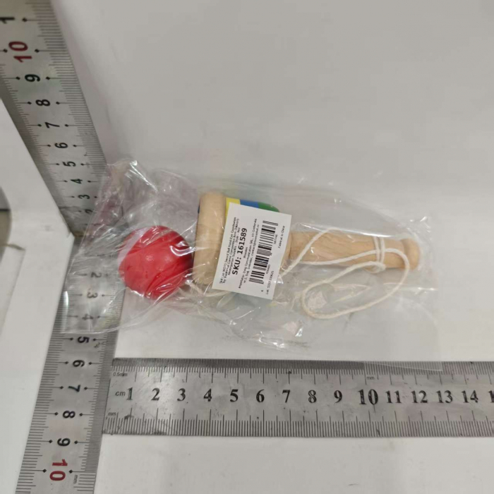 Lichidare Jucarie Cupa de Indemanare, Flippy, Sabie Minge, Jucarie de Coordonare Mana-Ochi, Joc Tradițional, Jucarie pentru Gradinita, 10 x 3 cm, Rosu [2]