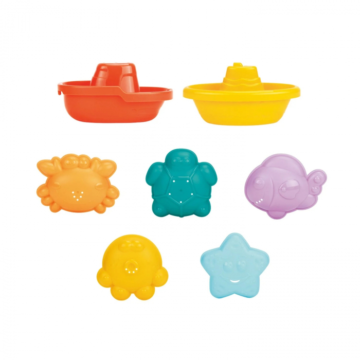 Jucarie de baie Huanger rechin 8 piese [3]