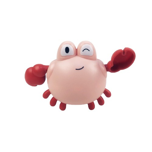 Jucarie de baie pentru copii, Flippy, crab roz [3]