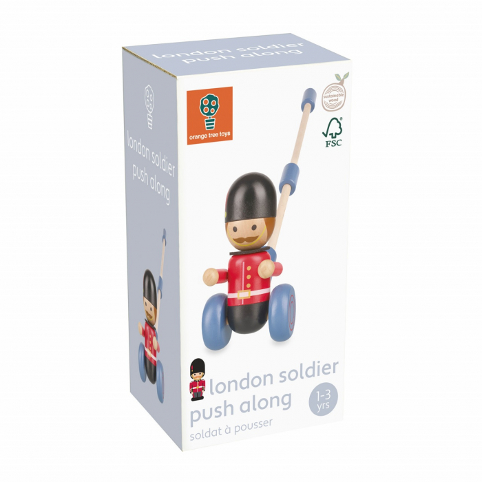 Jucarie de impins soldat londonez, Orange Tree Toys [4]