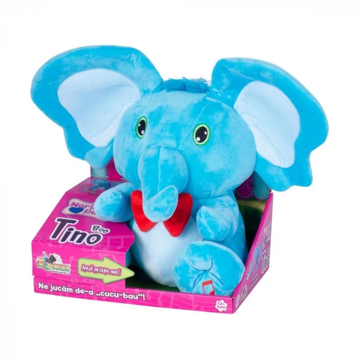 Jucarie de plus Noriel Pets - Tino Boo Elefantel [8]