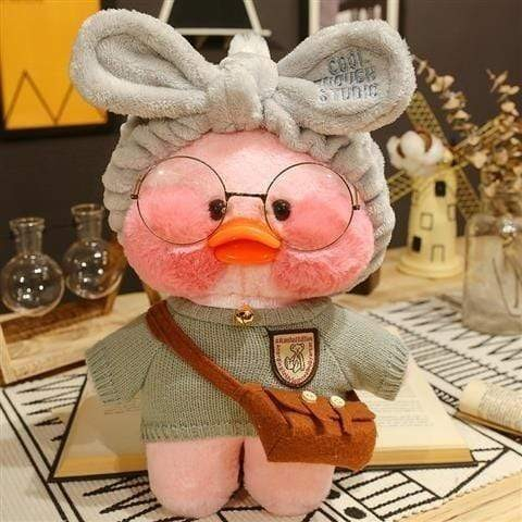 Jucarie de plus Ratusca Lalafanfan Flippy, Haine si Accesorii Random, Roz [4]