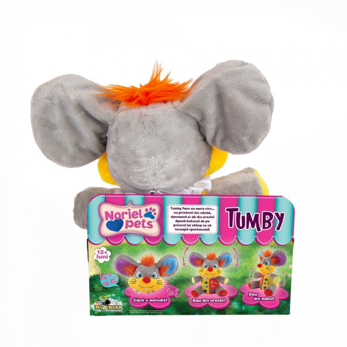 Jucarie din plus interactiva- Tumby, soricelul de la circ [4]