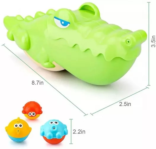 Jucarie distractiva de baie Huanger, Gura crocodilului [3]