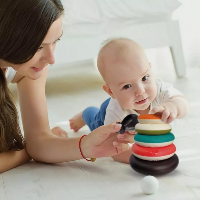 Jucarie educativa Hopa Mitica, pentru dezvoltarea atentiei si abilitatilor cognitive, 23 x 20 x 6 cm [2]