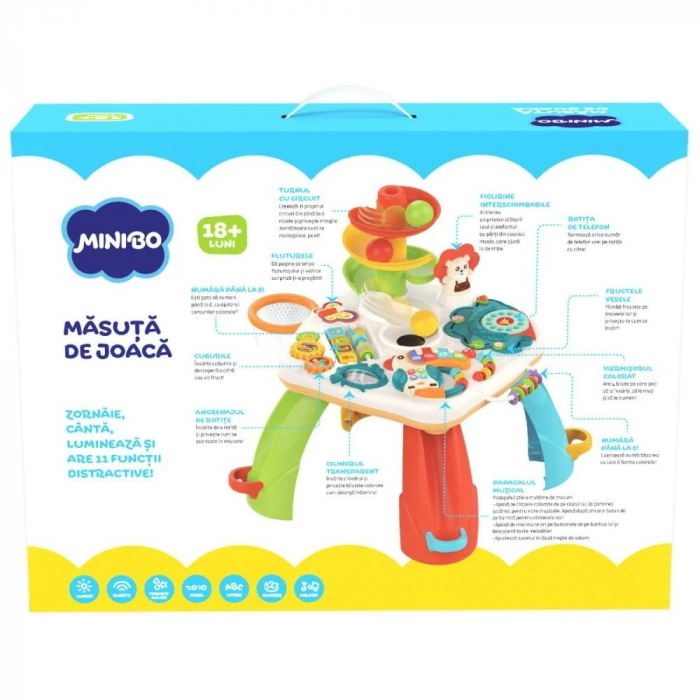 Jucarie Interactiva Bebelusi MiniBo, Masuta de Joaca [3]
