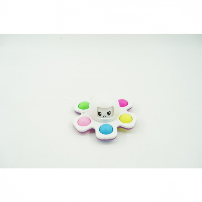 Jucarie Pop It, Flippy, Fidget Toy, antistres, senzoriala,Alb [4]