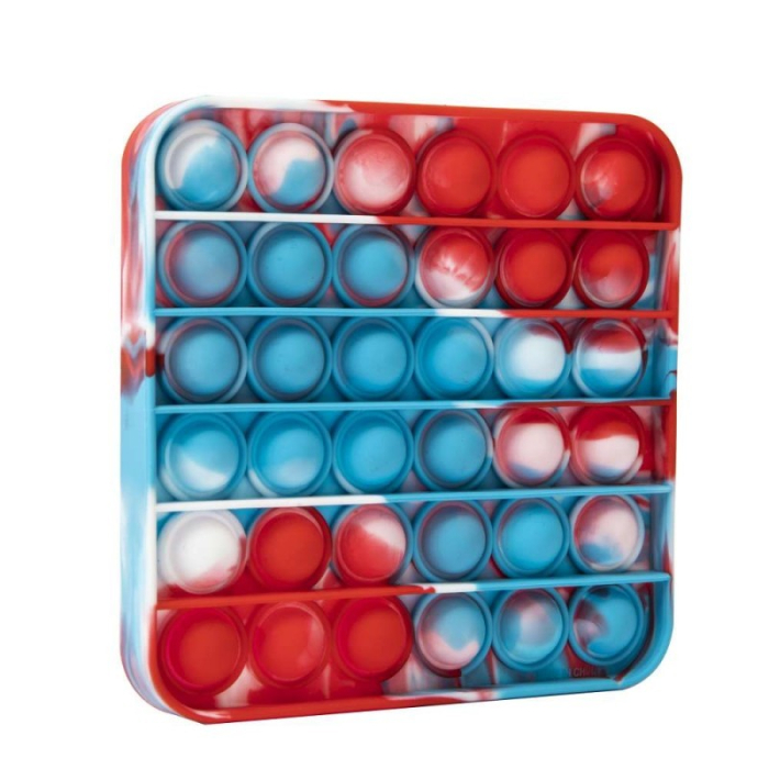 Jucarie Pop it Now &amp;amp; Flip it, Push Bubble Patrat Multicolor Model 5 [3]