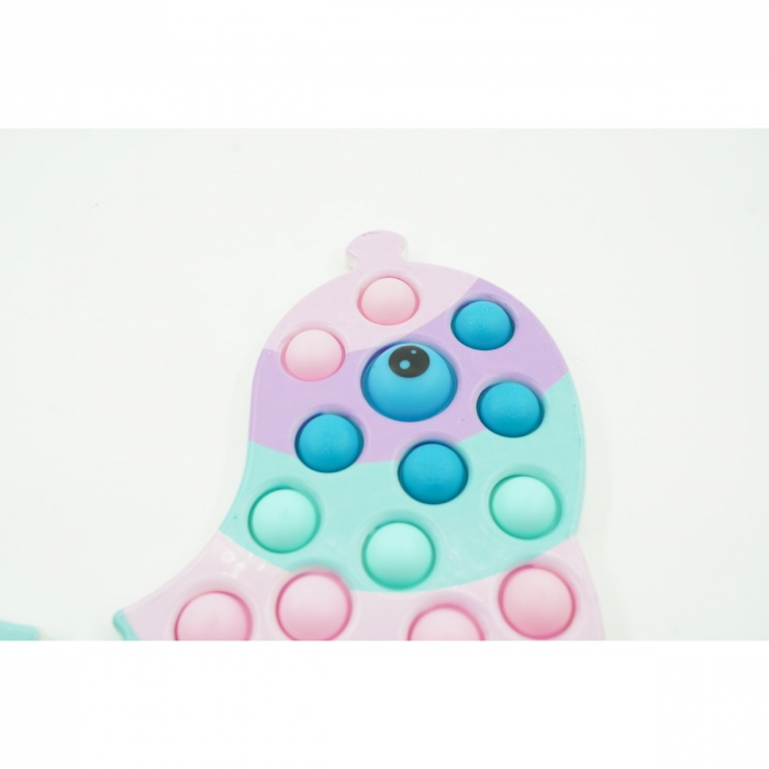 Jucarie senzoriala antistres, Simple Dimple, Delfin, Macarons,Flippy [3]