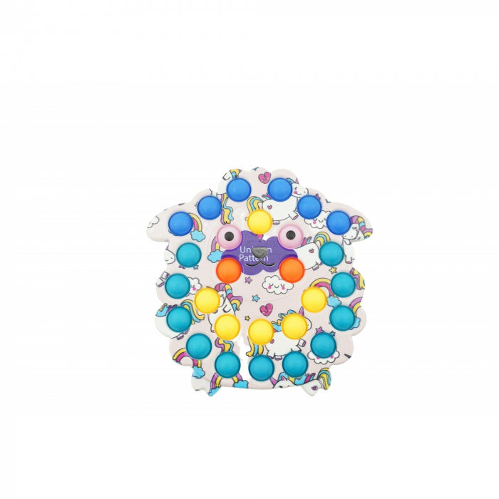 Jucarie senzoriala antistres, Simple Dimple, Oaie, Multicolor, V4 [1]