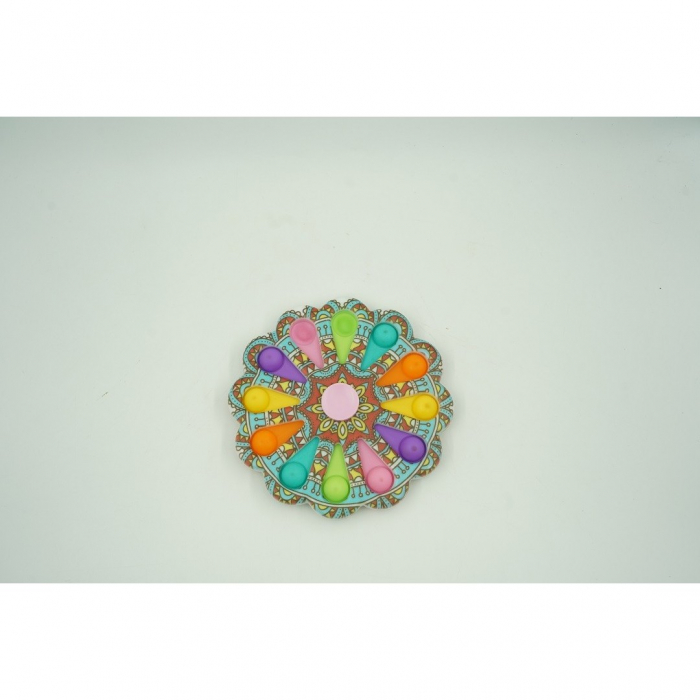 Jucarie Senzoriala Flippy - Simple Dimple, Antistres, Multicolor, model 3 [2]