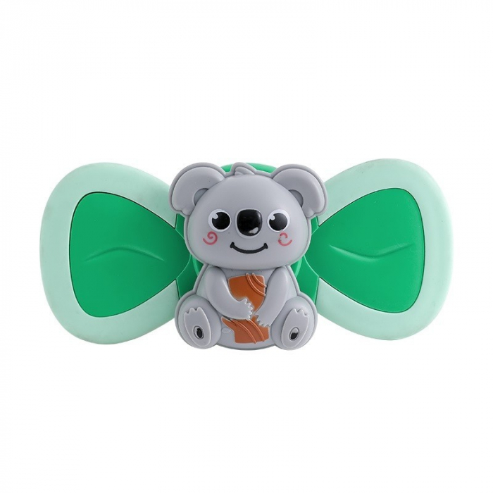 Jucarie Spinner pentru copii cu 2 laturi, Spinimals Premium Koala, Verde [1]