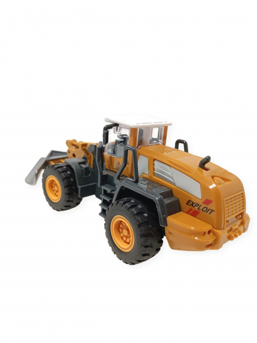 Jucarie Vehicul utilitar metalic - Utilaj de constructie Plug [2]