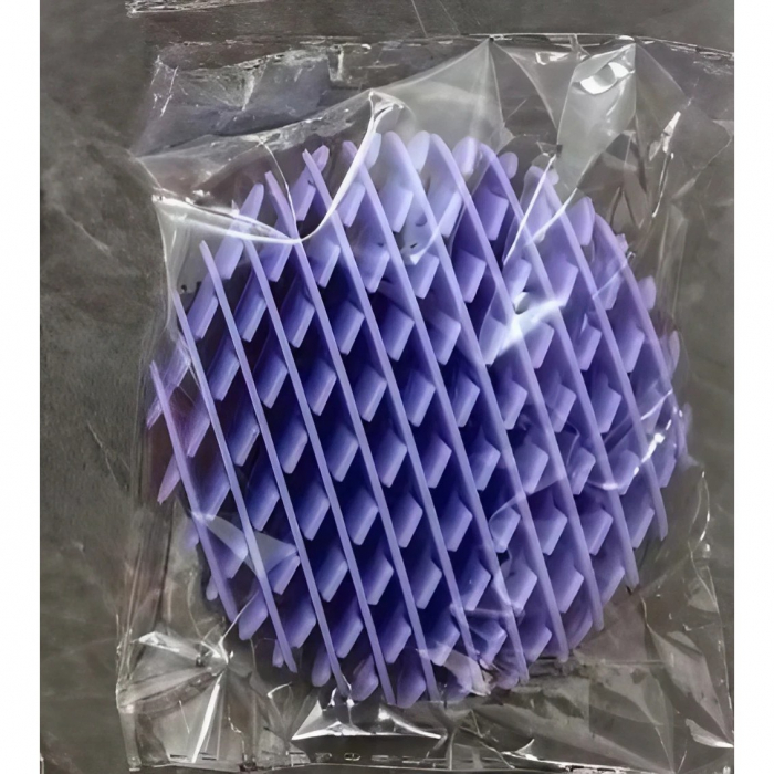 Jucarie Worm Fidget de Decompresie, Flippy, Anti Stres, Dimensiune Compacta 10 cm, Dimensiune Extinsa 24.5 cm, Mov [2]