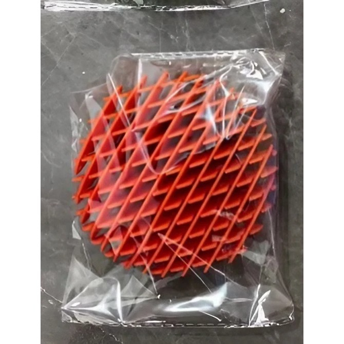 Jucarie Worm Fidget de Decompresie, Flippy, Anti Stres, Dimensiune Compacta 10 cm, Dimensiune Extinsa 24.5 cm, Portocaliu [2]