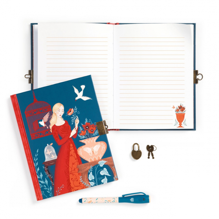 Jurnal secret cu pix magic Lisa, Djeco [3]