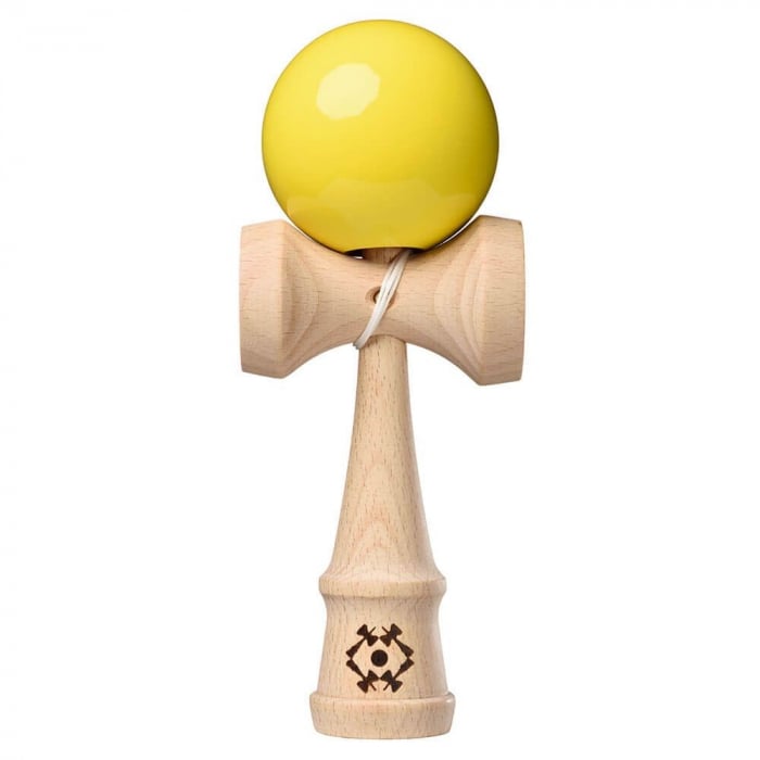 ! LICHIDARE DE STOC ! Kendama USA Tribute Super Stick TRB761 Galben [2]