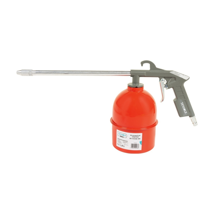 Kit accesorii aer comprimat Detoolz, 5 piese, cupla rapida [4]