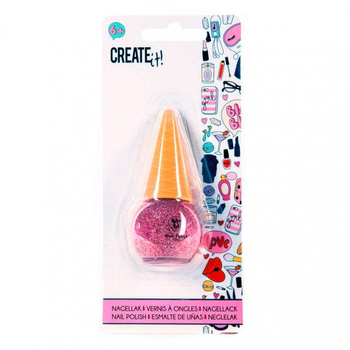 Lac de unghii pentru fetite in forma de inghetata Create It! Diverse culori [6]