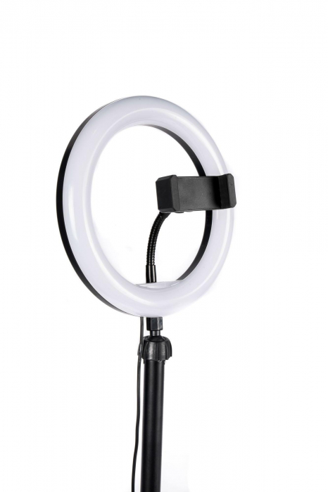 Lampa circulara cu suport selfie si trepied Create It! 80 cm [8]