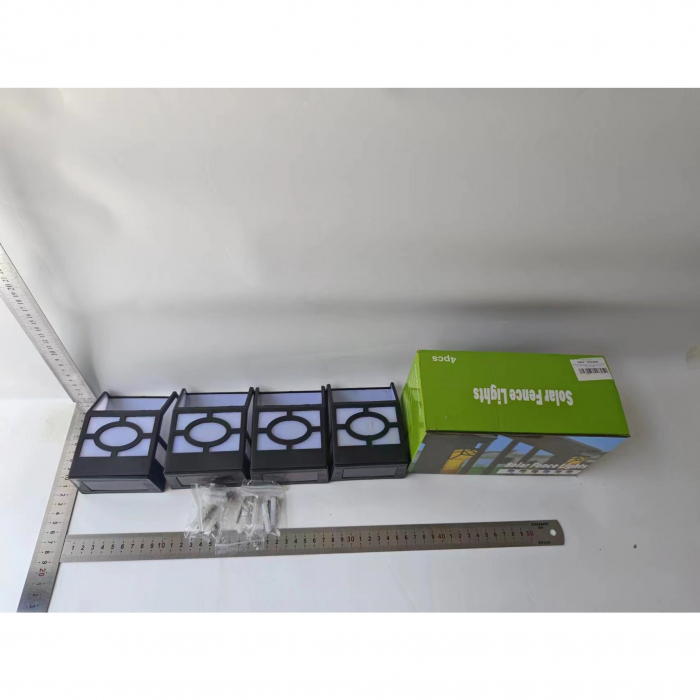 Lampa solara cu senzor Geometric, IP65, Lumina Alb rece, Flippy [11]