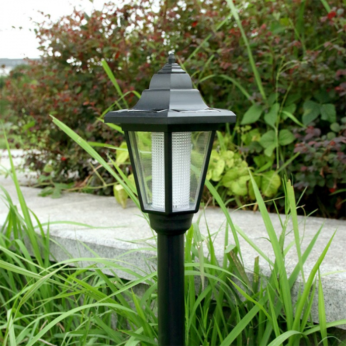 Lampa solara hexagonala de gradina Flippy, Alb Cald [3]