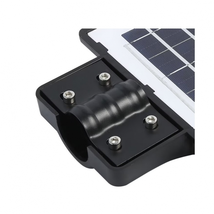 Lampa solara stradala Flippy, cu telecomanda, senzor de miscare si lumina, suport prindere, 180 LED-uri, IP65, ABS, 10AH, 200W, temperatura culoare 6500K, 59.5x23.8x6.8 cm, autonomie 10-12 ore, negru [6]