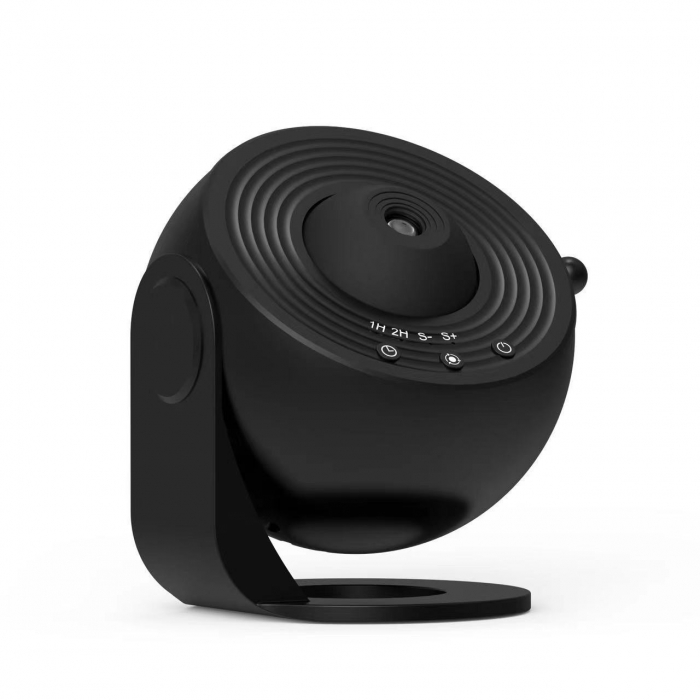 Lampa Tip Proiector Galaxie, Flippy, pentru Dormitor, Tematica Cer Instelat, Model Glob, HD, Rotire 360 de Grade, 13 Imagini, Incarcare USB, 5 W, 11.2x10.8x10.9 cm, Negru [8]