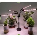 Lampa UV pentru cresterea plantelor Flippy, 4 capete, extensibila, ajustabila pana la 66.5 cm, 20W, conectare la retea, 72 LED-uri, lumina mov [1]