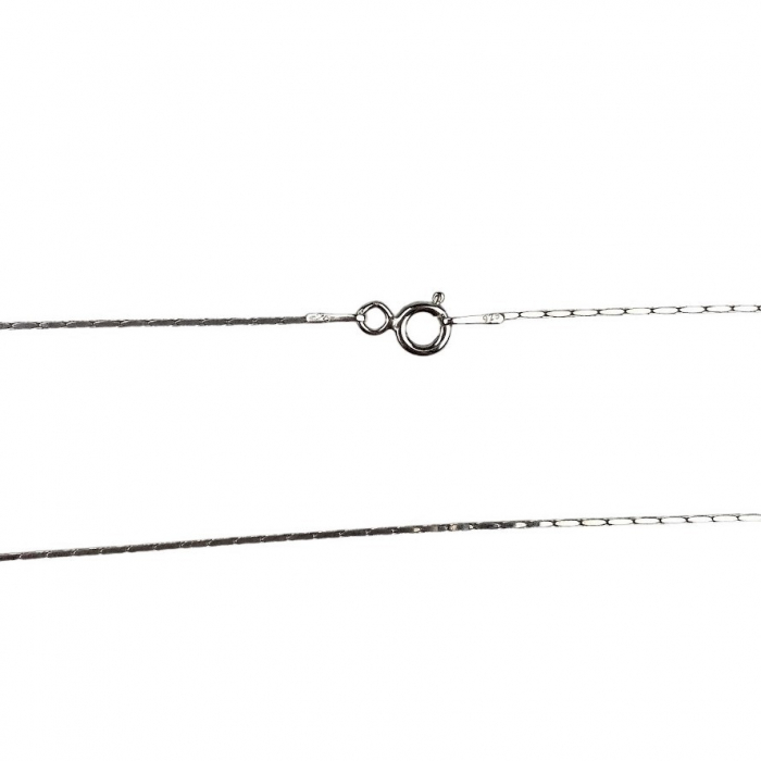 Lantisor Argint 925 Sarpe Shinny 40 cm [3]