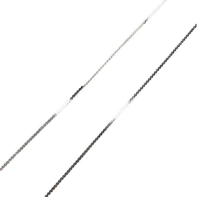 Lantisor din Argint 925, model plat, 1.58 g, 39 cm (sss) [2]