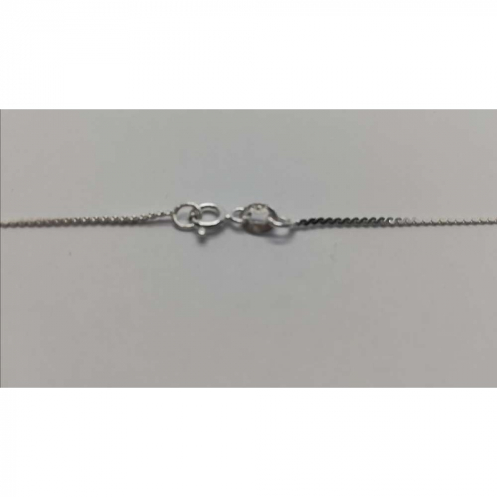 Lantisor din Argint 925, model plat, 1.58 g, 39 cm (sss) [4]