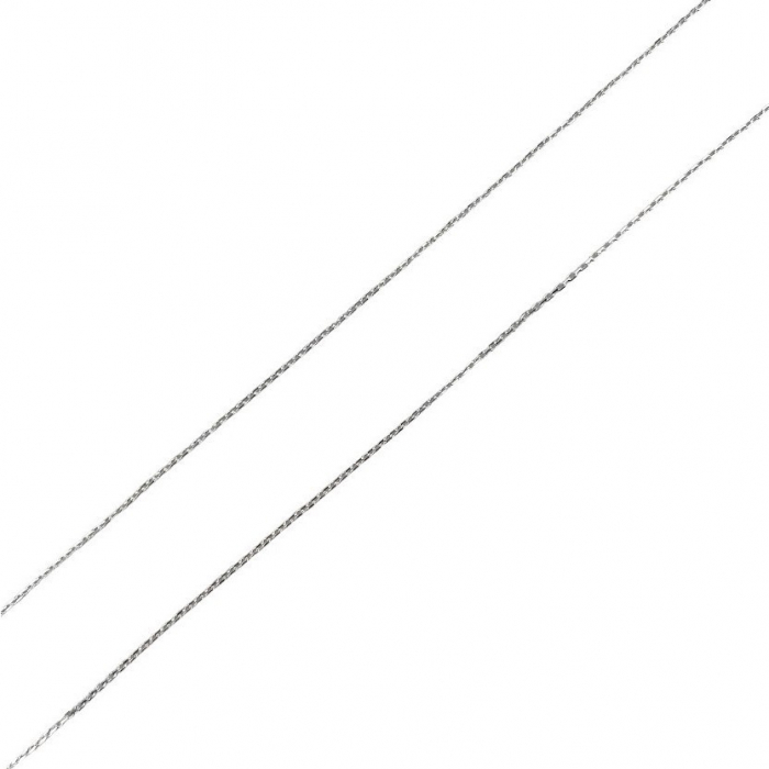 Lantisor din Argint 925, Zale Patrate 38 cm [6]