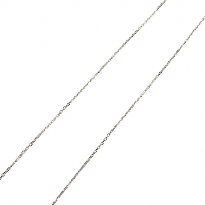 Lantisor din Argint 925, Zale Patrate 38 cm [4]