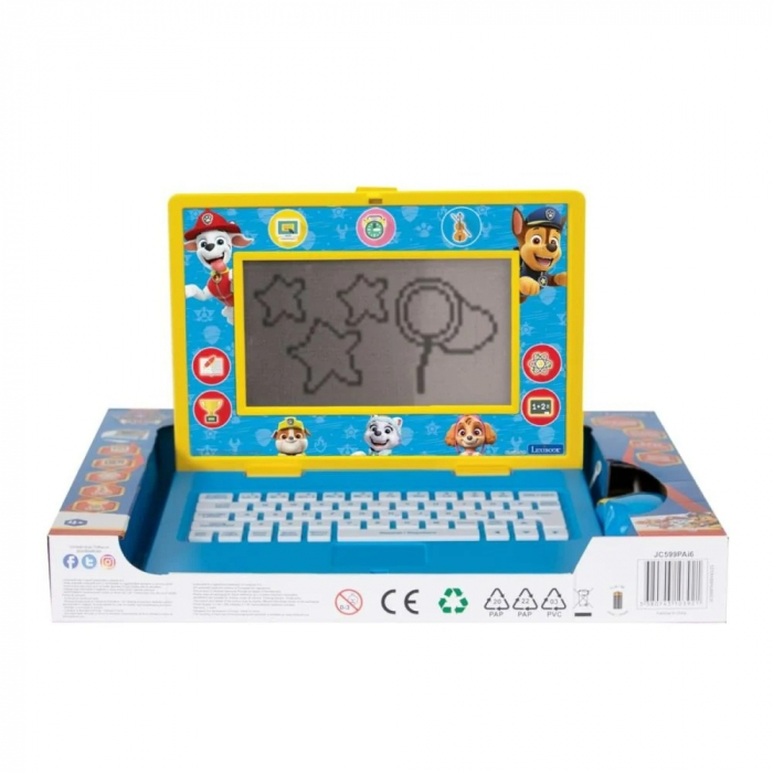 Laptop educational Lexibook, Paw Patrol, 170 de activitati, versiunea 2024 [5]