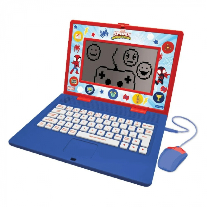 ! LICHIDARE DE STOC ! Laptop educational Lexibook, Spidey, 170 de activitati, versiunea 2024 [1]