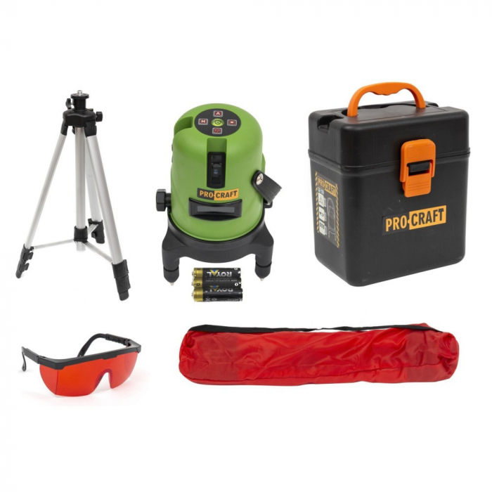 LE-3D Nivela laser cu TREPIED PROCRAFT [1]