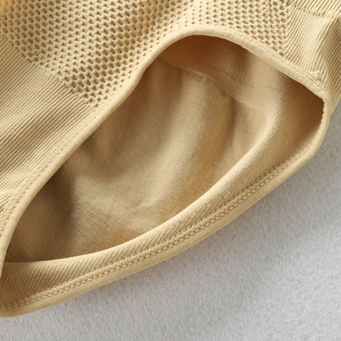 Lenjerie Modelatoare Postpartum, Flippy, cu Talie Inalta, Control al Burții, Compresie Mare, Insertii din Silicon pentru Sustinere, Nude, M/L [7]