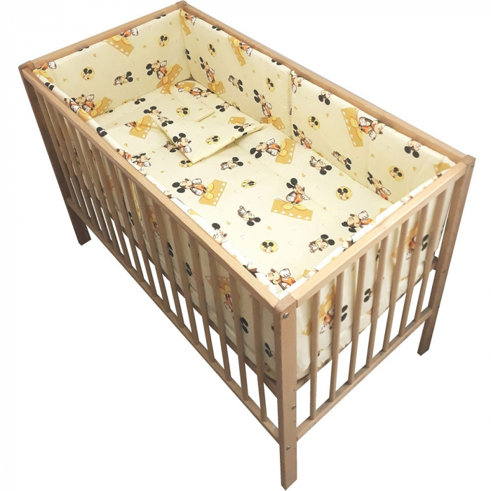 Lenjerie patut Hubners Soricel 5 piese crem [1]