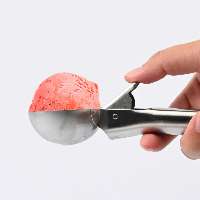 Lingura dozatoare inghetata Flippy, Cool Serving, inox, gri [3]