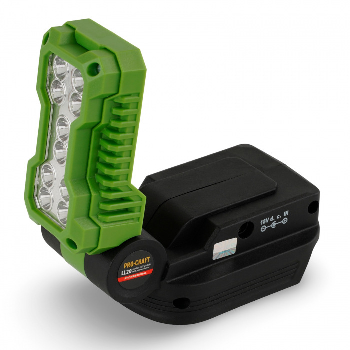 LL20 PROCRAFT – Reflector LED portabil pe acumulator LL20 PROCRAFT 500 lumeni, NU contine acumulator si incarcator [3]