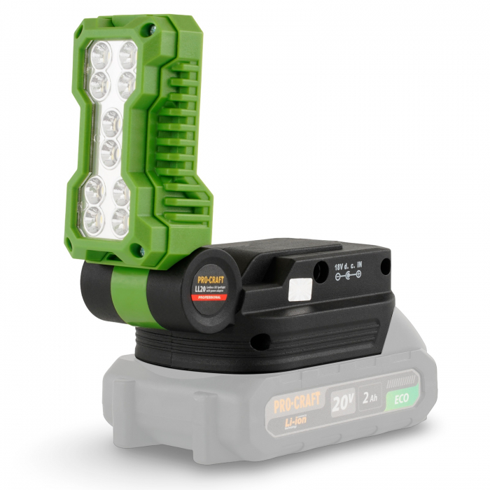 LL20 PROCRAFT – Reflector LED portabil pe acumulator LL20 PROCRAFT 500 lumeni, NU contine acumulator si incarcator [1]
