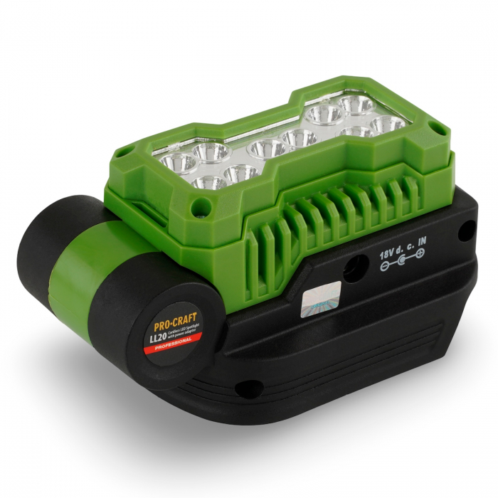 LL20 PROCRAFT – Reflector LED portabil pe acumulator LL20 PROCRAFT 500 lumeni, NU contine acumulator si incarcator [5]